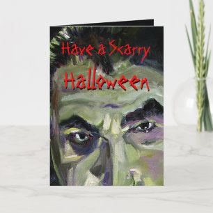 Customisable Halloween DRACULA Card Ginette