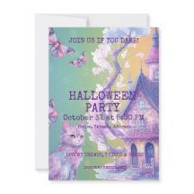 Customisable Halloween Party Invitation