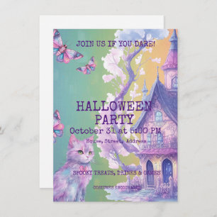 Customisable Halloween Party Invitation