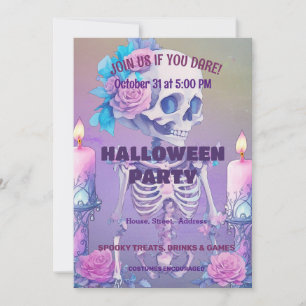Customisable Halloween Party Invitation