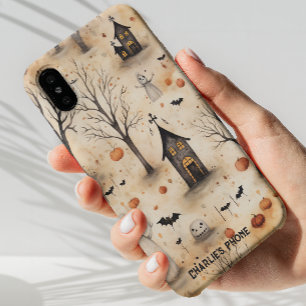 Customisable Halloween Phone Case Gift,Fall Season
