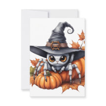 Customisable Halloween Response Card