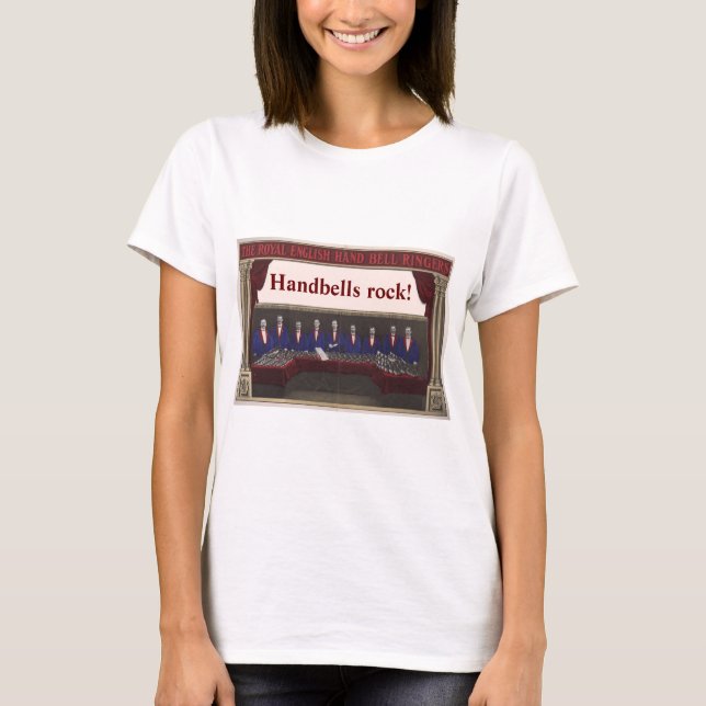 Customisable Handbells Rock T-shirt (Front)
