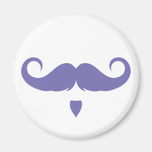 Customisable Handlebar Moustache Magnet (Front)