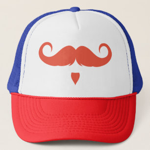 Customisable Handlebar Moustache Trucker Hat