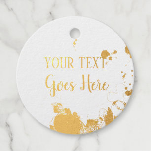 Customisable Handmade Product floral wreath Favour Tags