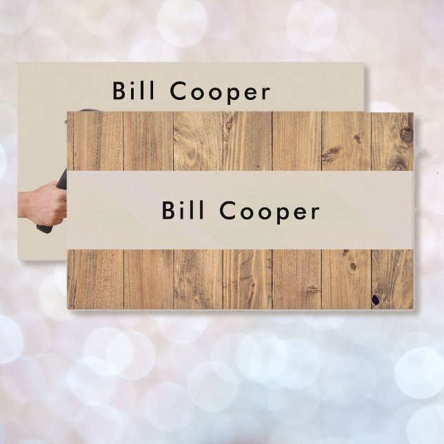 Customisable Handyman Home Repair Contractor Busin Business Card (Creator Uploaded)