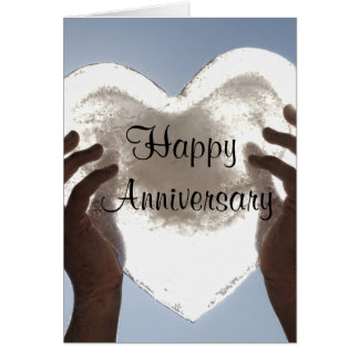 Customisable Happy Anniversary Card