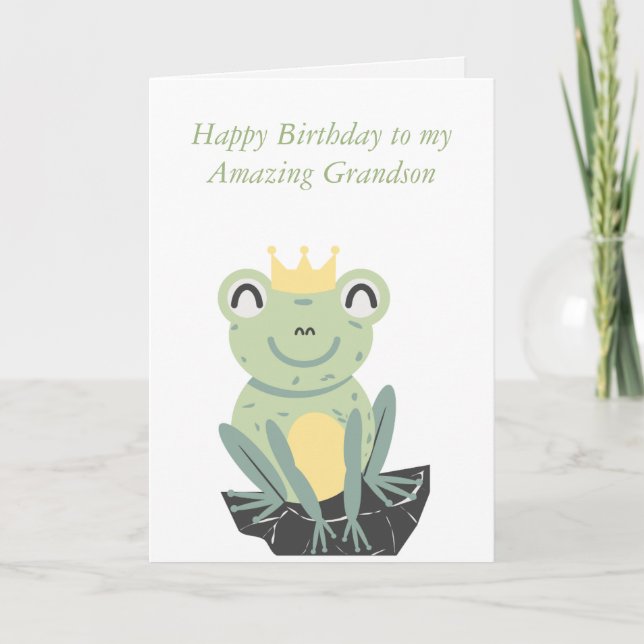Customisable Happy Birthday to a Child Card (Front)