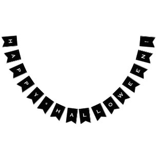 Customisable Happy Halloween Party Banner