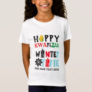 Customisable Happy KWANZAA Winter Time Candles T-Shirt