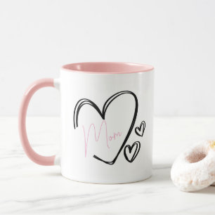 Customisable Heart Mug