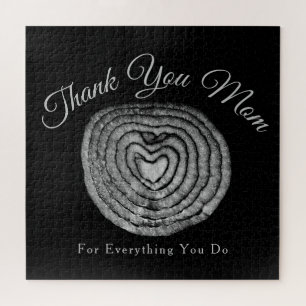 Customisable Heart Shaped Onion Jigsaw Puzzle