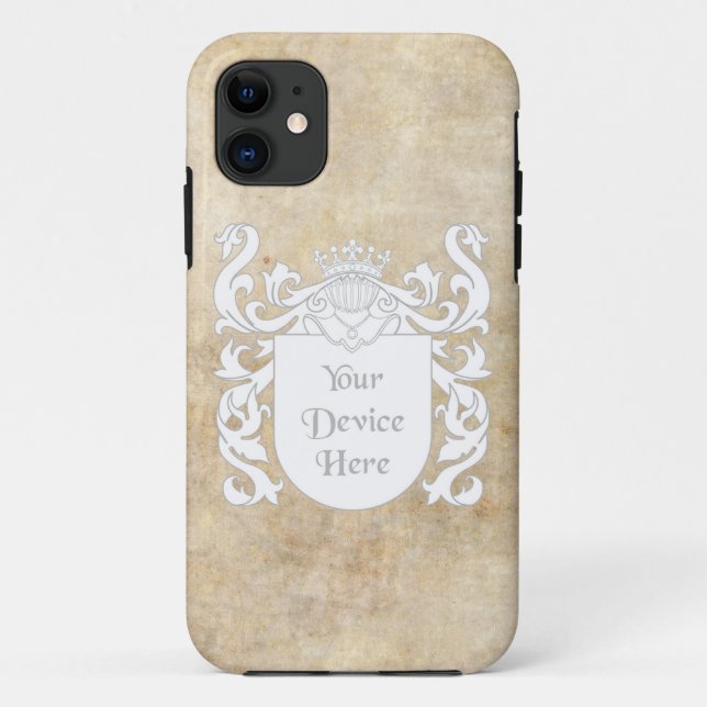 Customisable Heraldic Shield Case-Mate iPhone Case (Back)