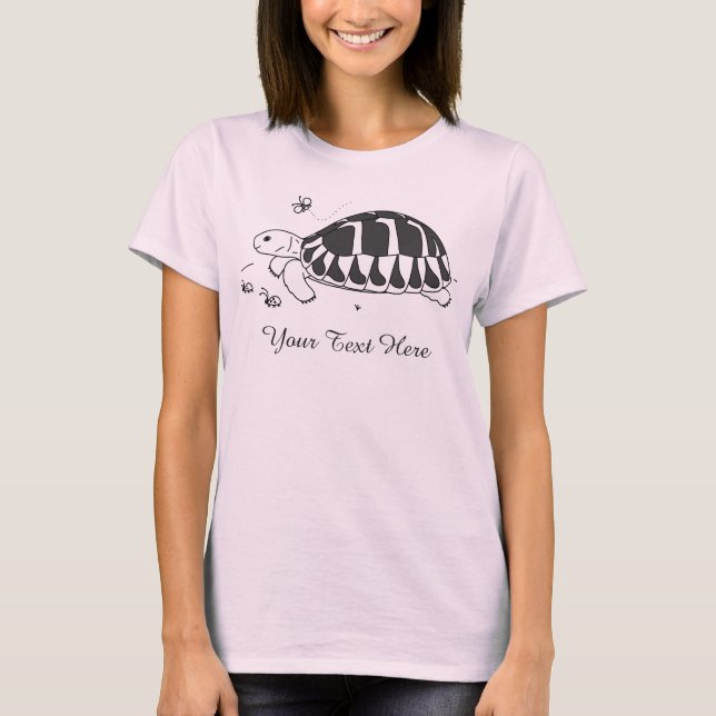 Customisable Hermann's Tortoise Shirt (Front)
