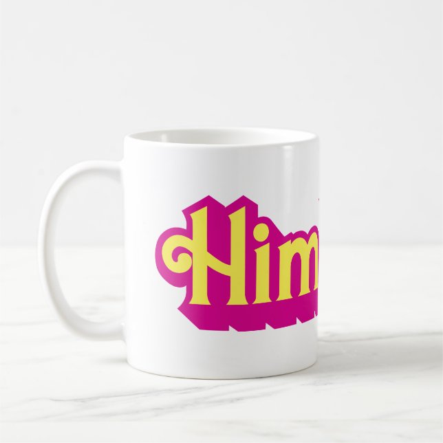Customisable Himbo Coffee Mug (Left)