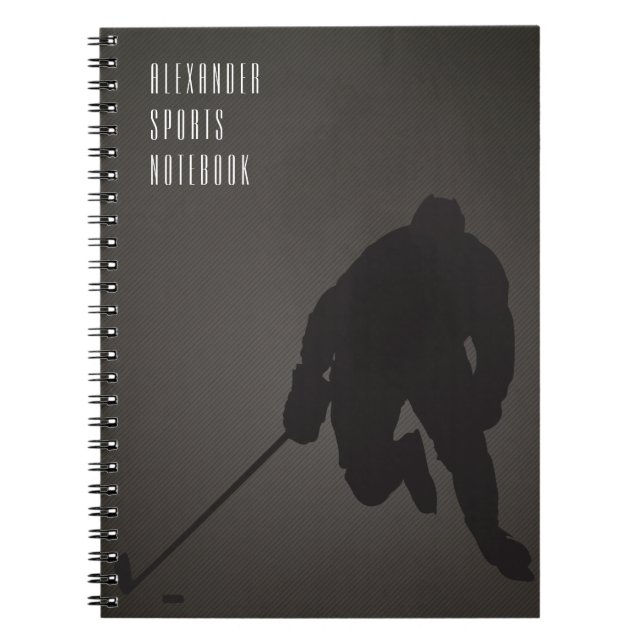 Customisable hockey ı notebook (Front)