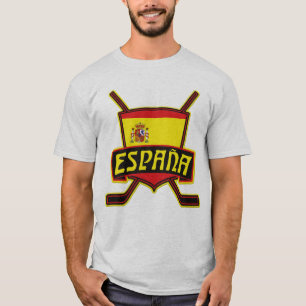 Customisable Hockey Sobre Hielo España T-Shirt