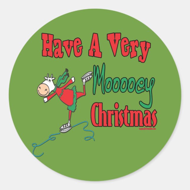 Customisable Holiday Fun Stuff Classic Round Sticker (Front)
