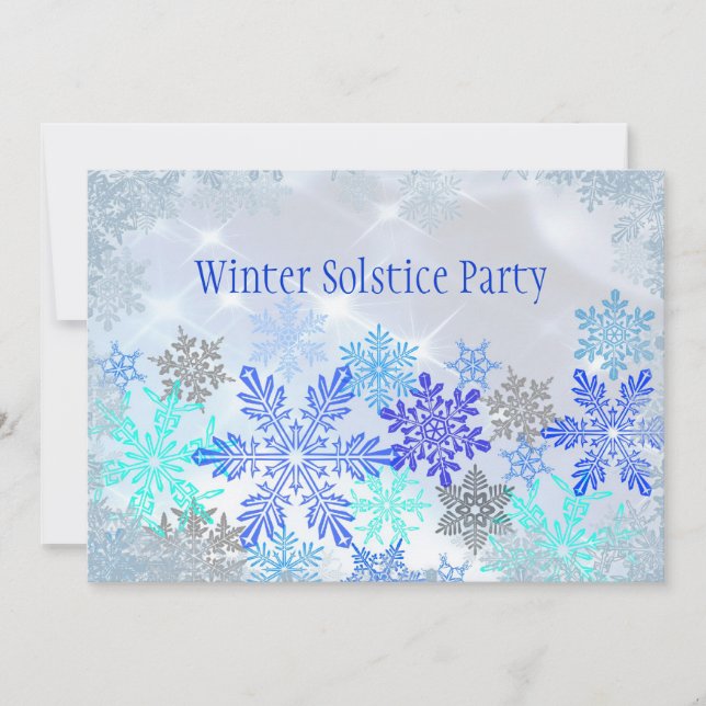 Customisable Holiday Party Invitation (Front)