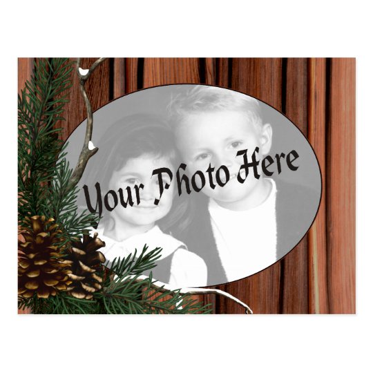 Customisable Holiday Photo Postcards