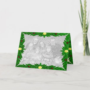 Customisable Holidays Frame Card