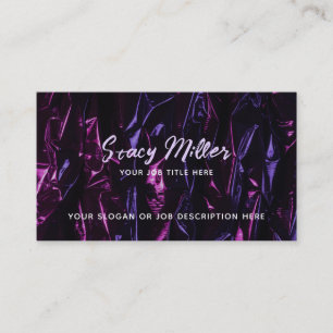 Customisable Holographic Business Cards