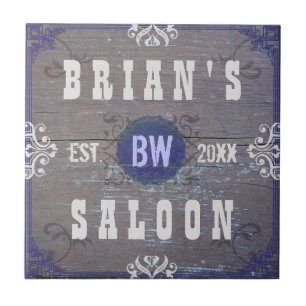 Customisable Home Bar Beer Saloon Drink Coaster