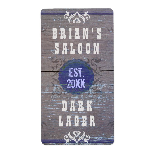 Customisable Home Brewer Beer Saloon (Front)