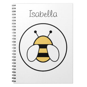 Customisable Honey Bee Notebook