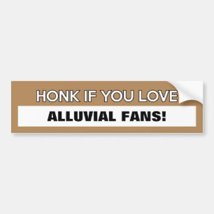 Customisable "Honk If You Love..." Bumper Sticker