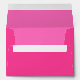 Customisable Hot Pink Wedding Envelopes