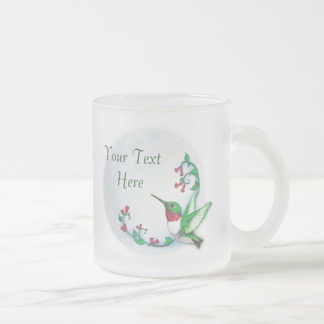 Customisable Hummingbird Mug (Right)