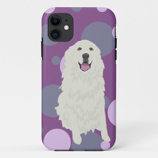 Customisable I love my Great Pyrenees  Case-Mate i Case-Mate iPhone Case (Back)