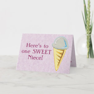 Customisable Ice Cream Card