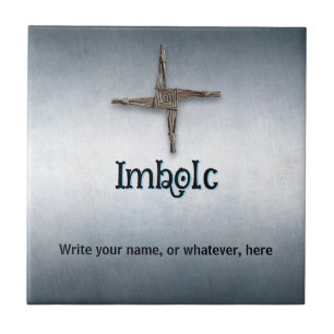 Customisable Imbolc Ceramic Tile