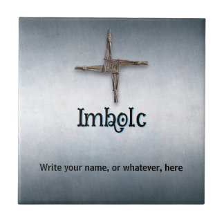 Customisable Imbolc Ceramic Tile