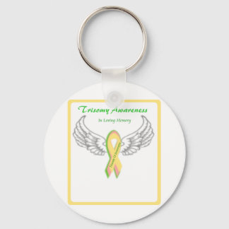 Customisable In Loving Memory Trisomy 13 Key Ring