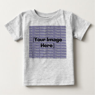 Customisable Infant Organic Horizontal Baby T-Shirt