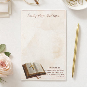 Customisable Inspirational Note Paper