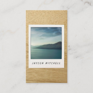 Customisable Instant Photo Card for Photography