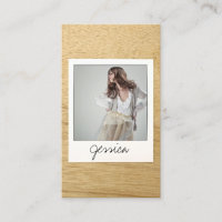 Customisable Instant Photo Card II - Actors, Bands
