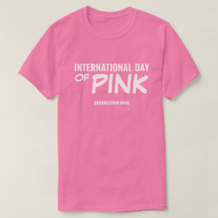 Customisable International Day of Pink T-Shirt