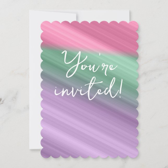 Customisable invitation cards (Front)