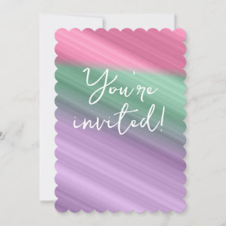 Customisable invitation cards
