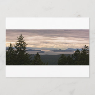 Customisable Invitation: San Juan Islands Pano Invitation