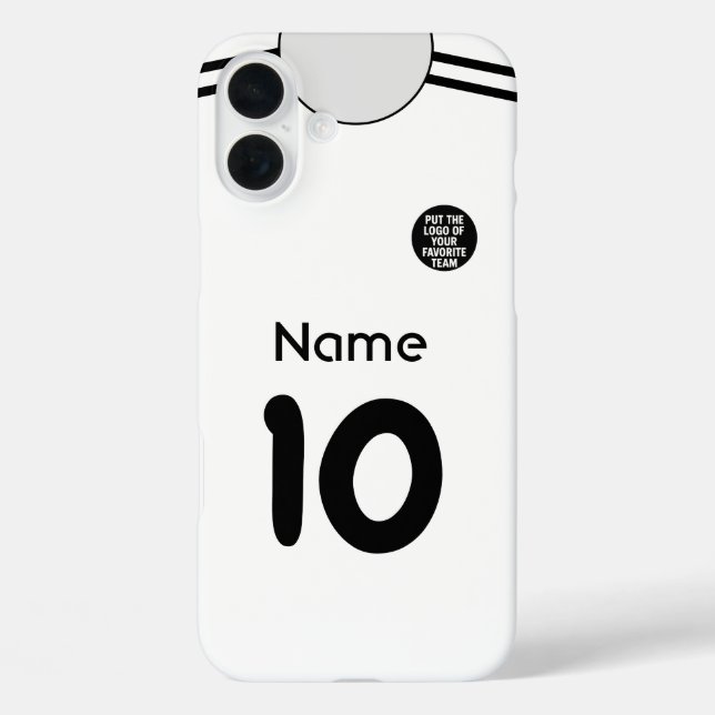 Customisable iPhone 16 Plus Case | Add Your Name,  (Back)