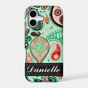 Customisable iPhone 5 Paisley Mobile Device Case