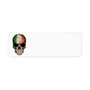 Customisable Irish Flag Skull