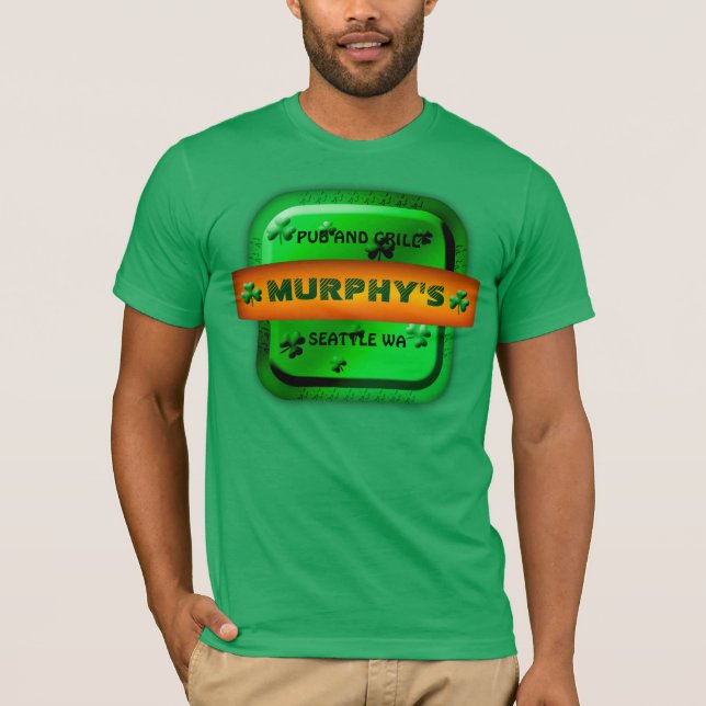 Customisable Irish Pub T-Shirt (Front)